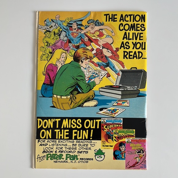 Wonder Woman, Peter Pan/Power Records. Book & Record Set 1978 PR35 EUC - Picture 7 of 7